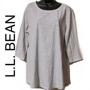 🌟SALE🌟🆕🦋L.L. BEAN Striped Tunic Tee🦋